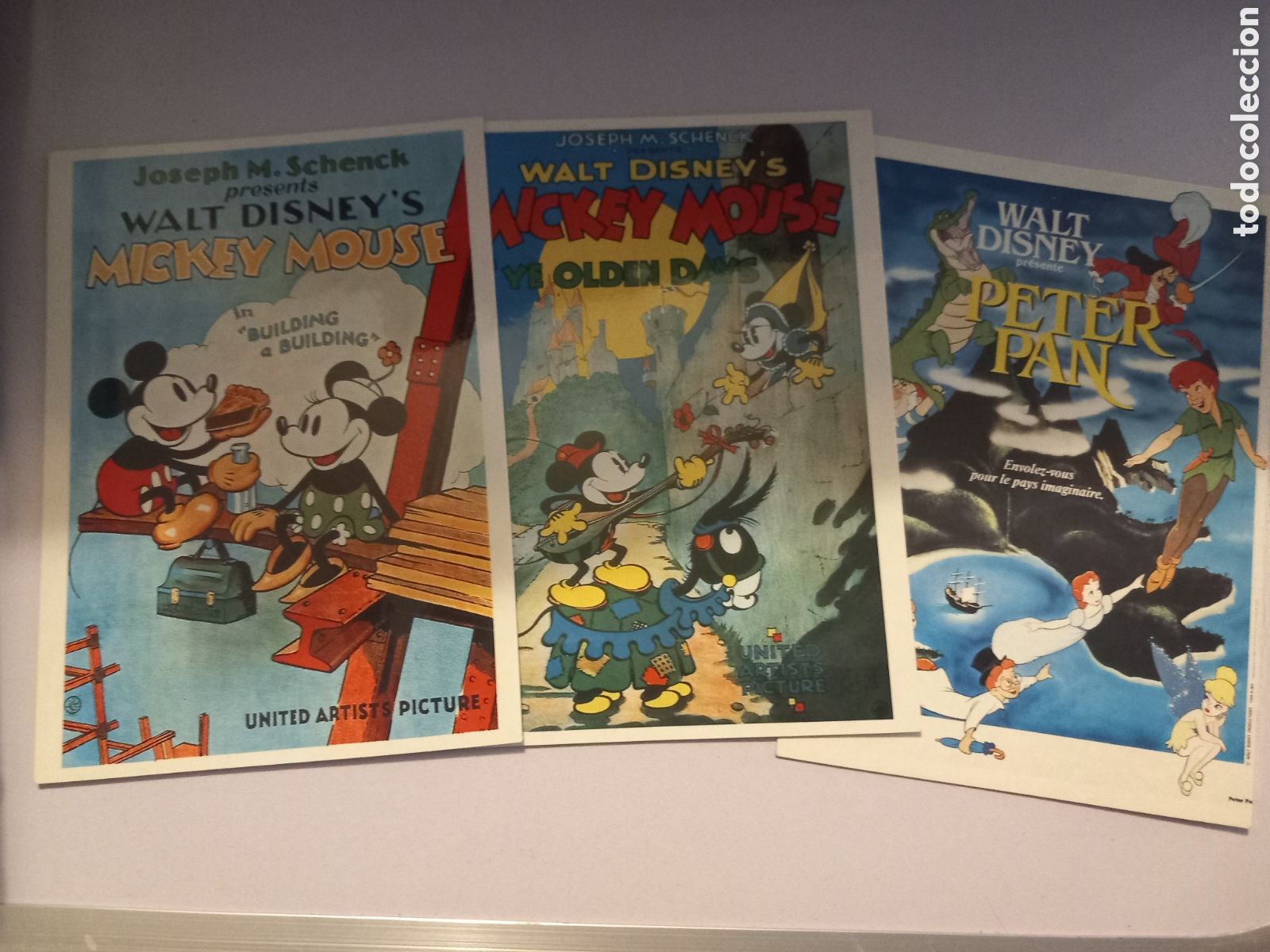 Postales: Lote de 3 postales antiguas de Euro-Disney