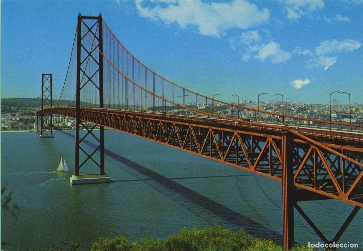 Postales: N&ordm; 1254-LISBOA. Portugal. Ponte 25 de Abril. Sin circular. ED. LIFER