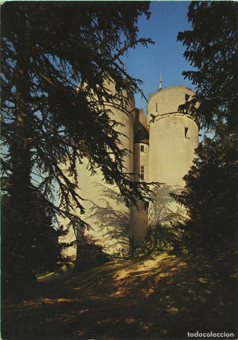 Postales: Castillo de Montreuil.Bellay. MAIN ET LOIRE. Francia. Las torres medievales. Sin circular. &Eacute;DITION D