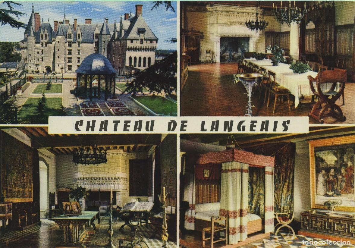 Postales: N&ordm; 375-540-TOURAINE. Langeais (Indre et Loire). Diversos aspectos. EDITIONS GREFF