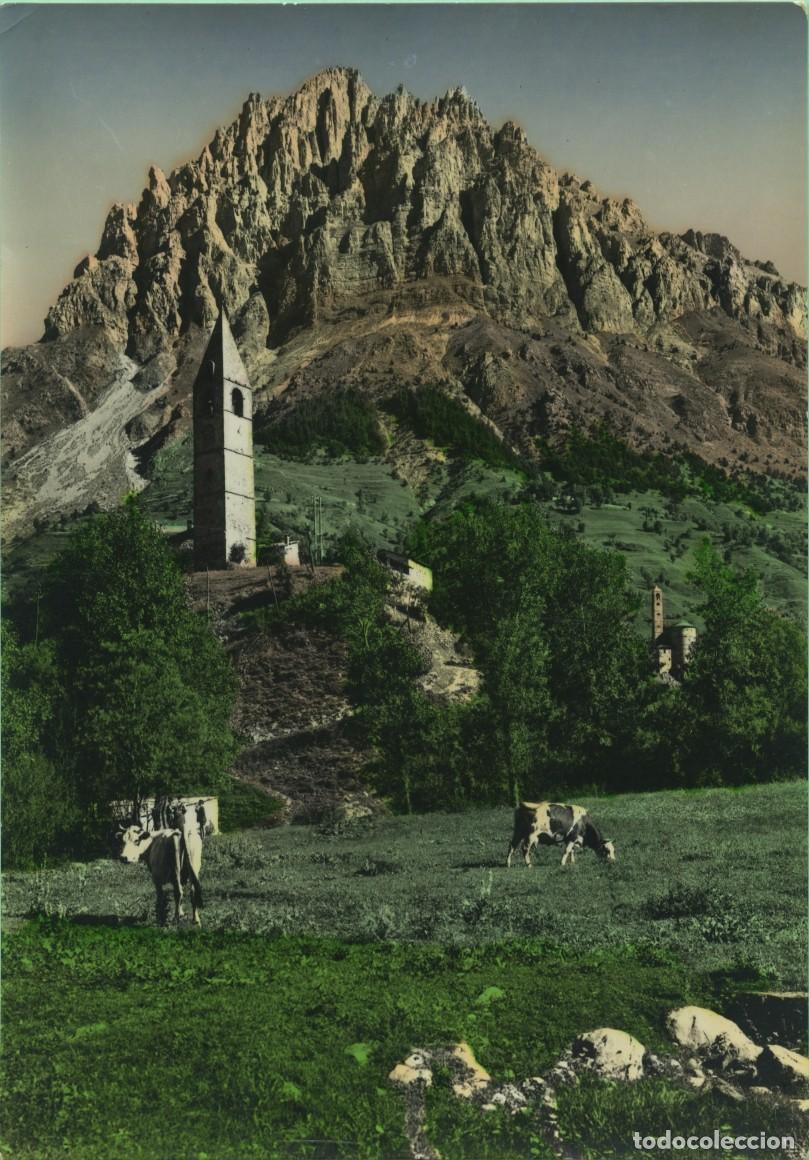 Postales: Sambuo y el Monte Bersaio en la Valle Stura. PIAMONTE. Italia. ED. VERA FOTOGRAF&Iacute;A