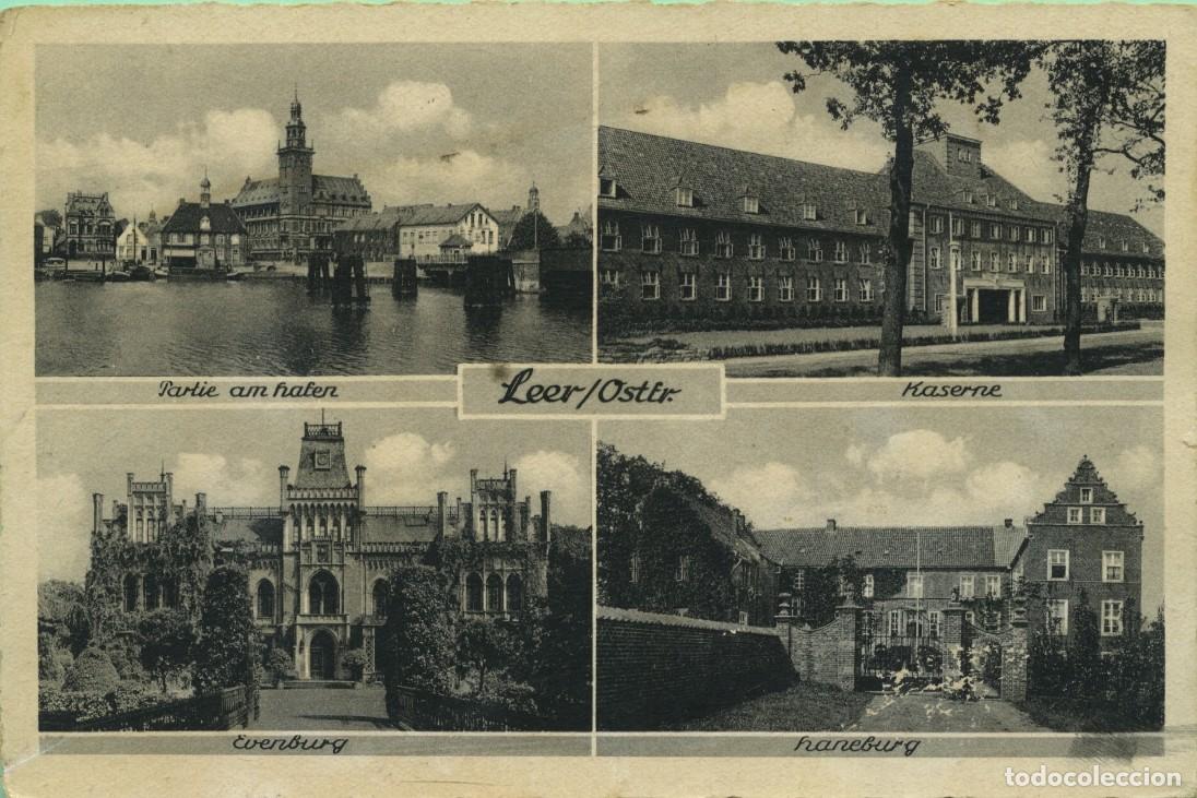 Postales: LEER. OSTR. Alemania. Diversos aspectos. EDITORIAL SCH&Ouml;NING & CO.