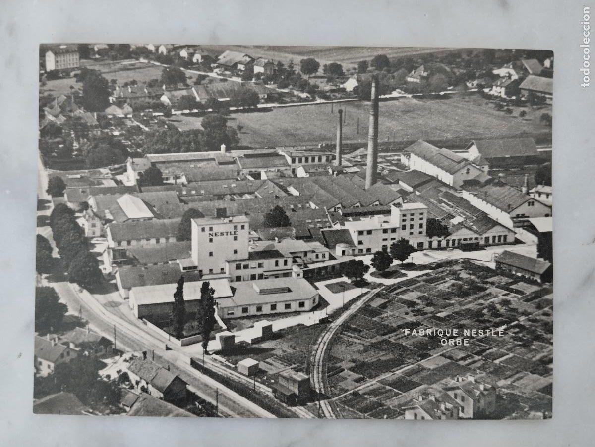Postales: POSTAL FOTOGRAFICA FABRICA NESTLE ORBE