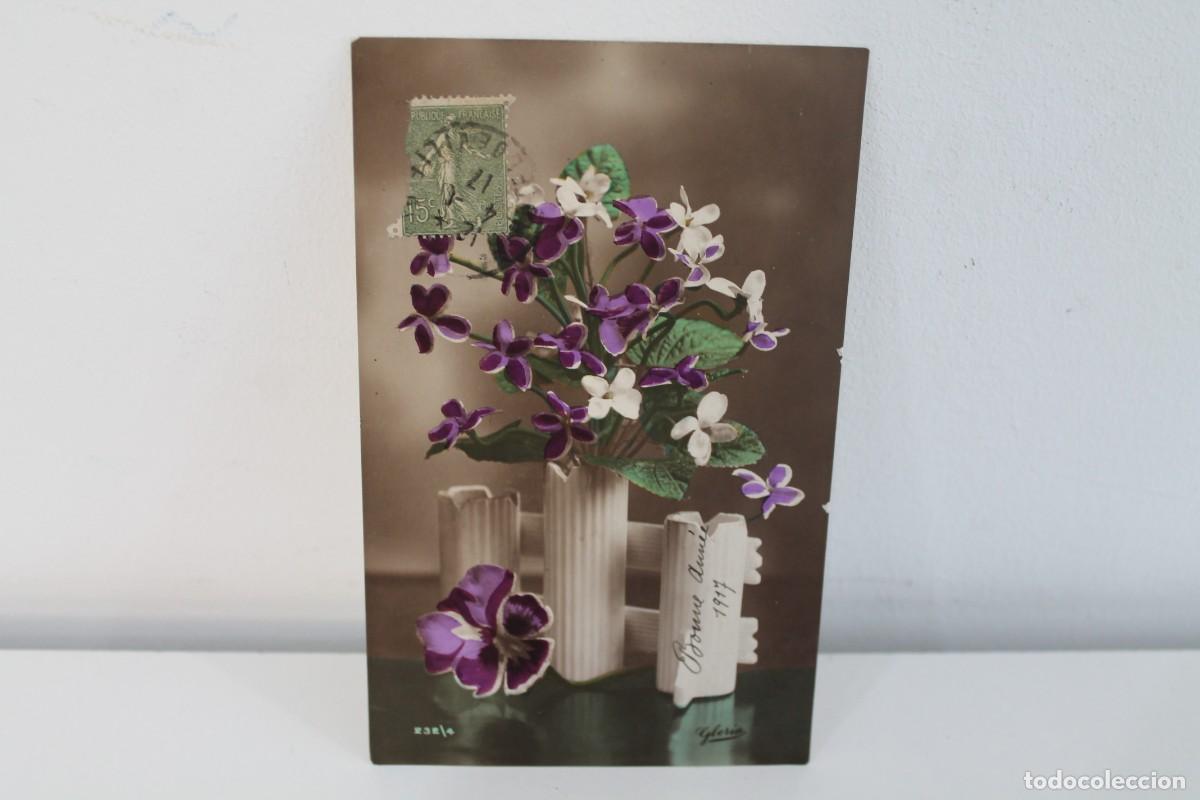 Postales: POSTAL ANTIGUA FRANCIA 1917 BONNE ANNE BODEGON FLORES GLORIA N&ordm; 232/4 PRIMERA GUERRA MUNDIAL