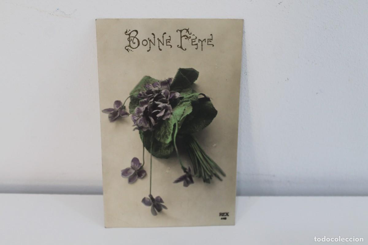Postales: POSTAL ANTIGUA FRANCIA 1914BONNE FETE SERIE REX 440 PRIMERA GUERRA MUNDIAL