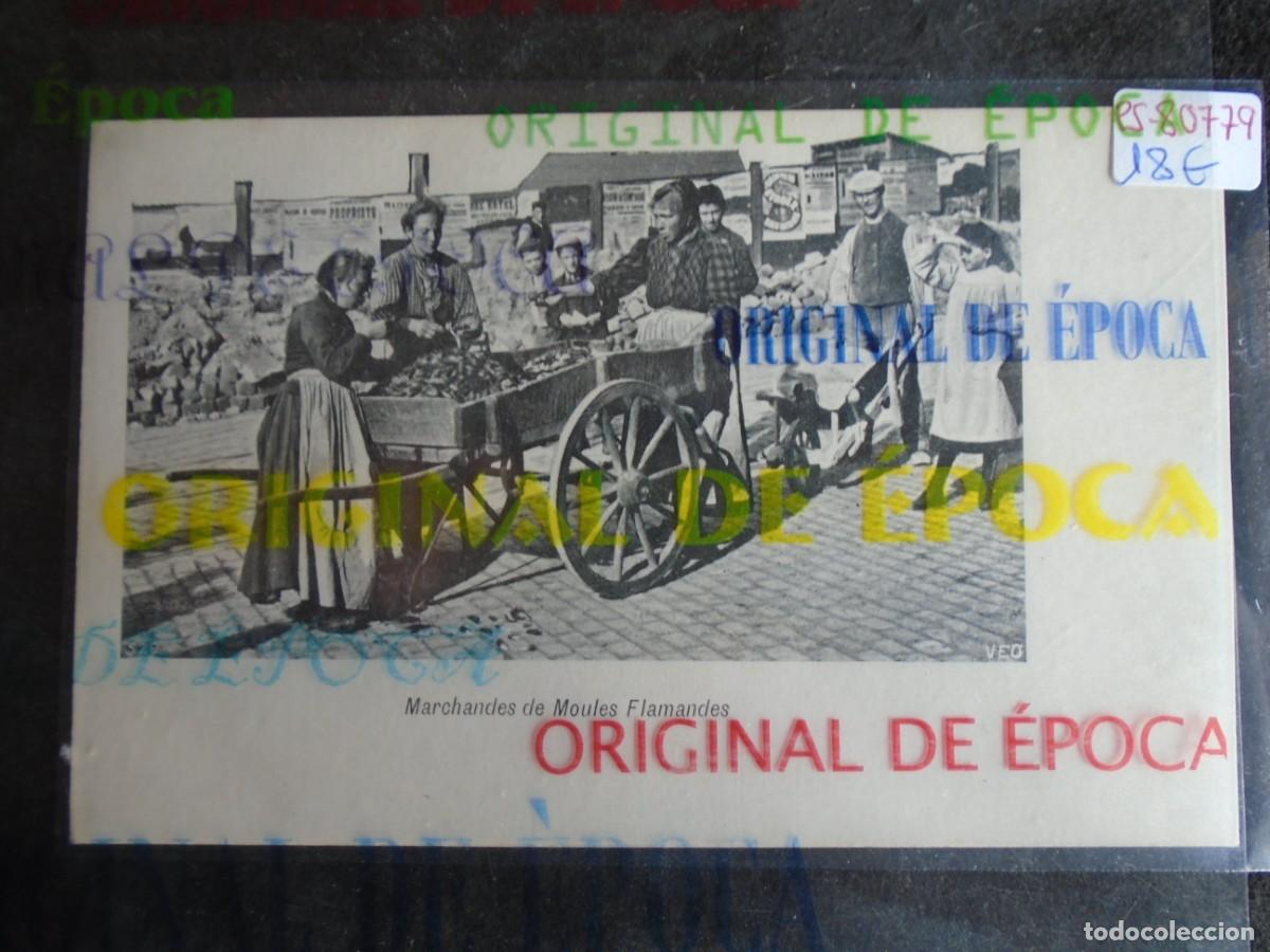 Postales: (PS-80779)POSTAL DE VENDEDORAS DE MEJILLONES FLAMENCAS