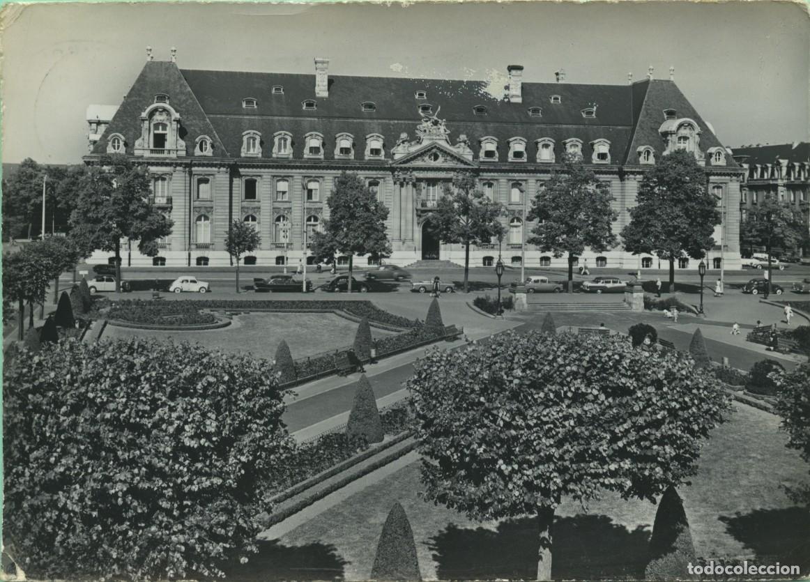Postales: LUXEMBURGO. Hotel de Arbed. Circulada en 1969. ED. MESSASGERIES PAUL KRAUS