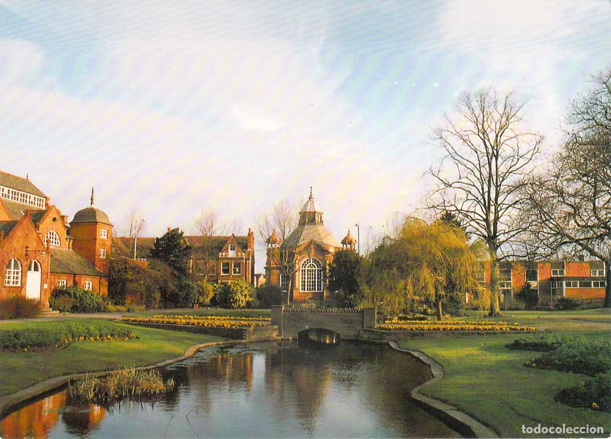 Postales: Postal de Queen's Park en Loughborough, Leicestershire