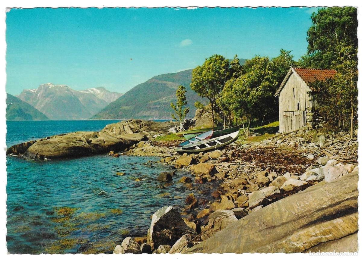 Postales: Postal Italia. Paisaje Lago. ref. 7-ita463
