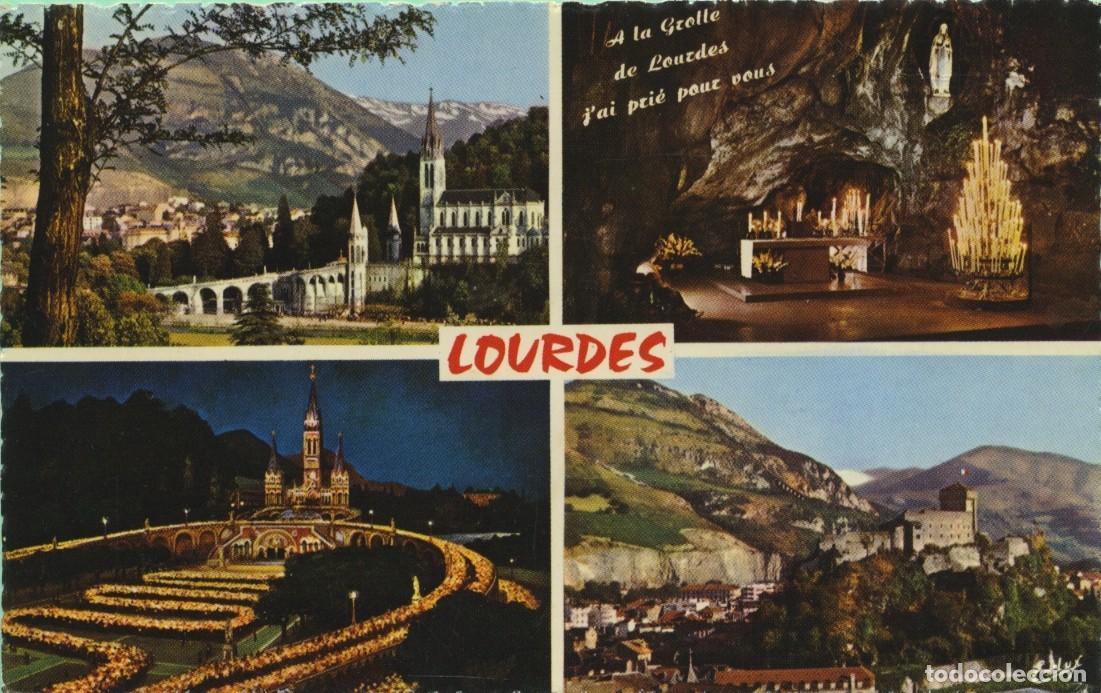 Postales: N&ordm; 102-LOURDES. Francia. Diversos aspectos. Sin circular. EDITIONS P. DOUCET