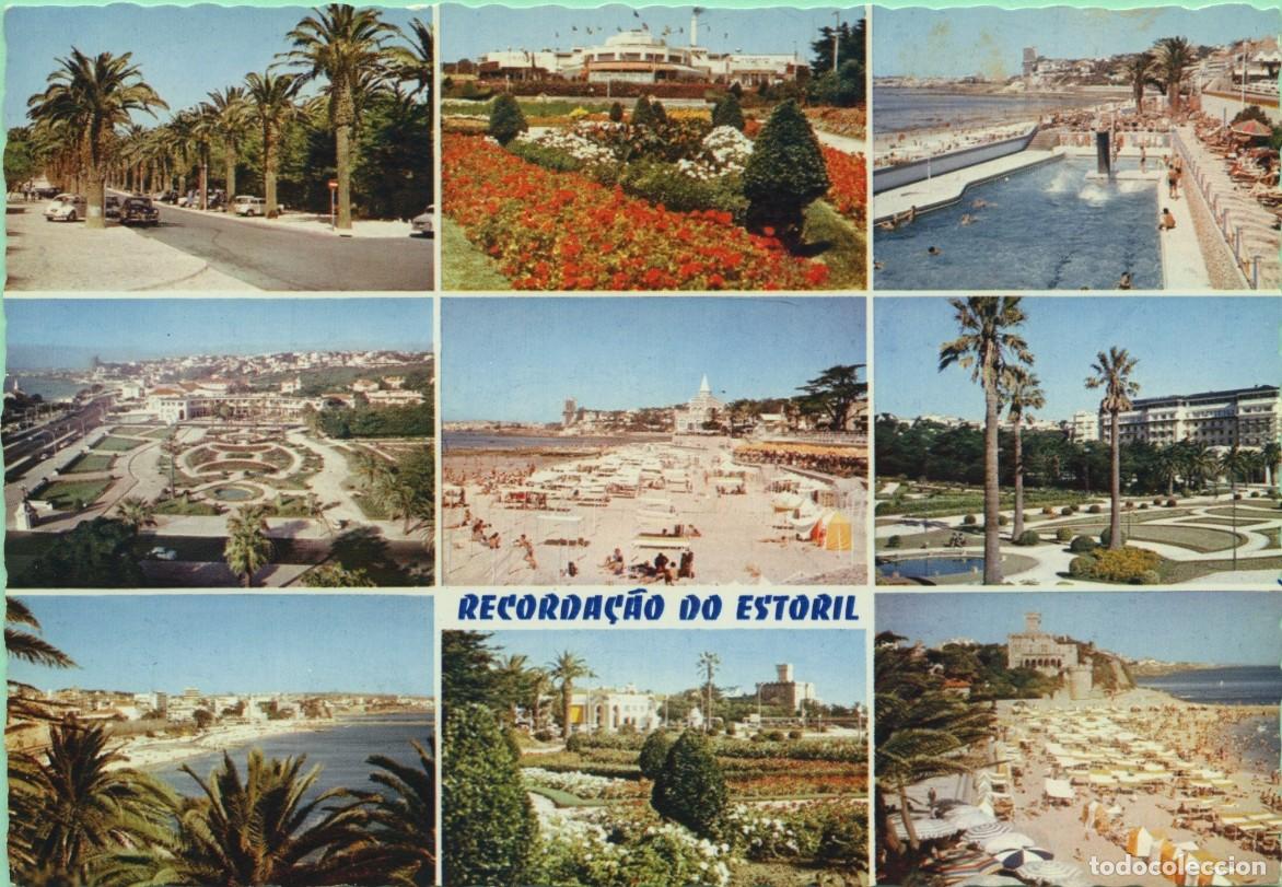 Postales: N&ordm; F-284-ESTORIL. Portugal. Diversos aspectos. Sin circular. EDI&Ccedil;AO IBEREX
