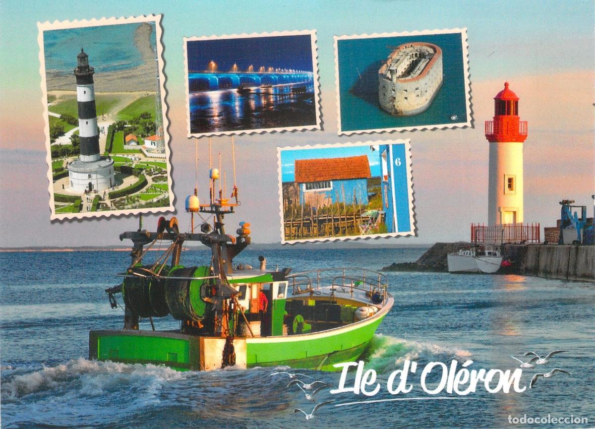 Postales: Postal de Ile d'Oleron Francia paisajes faros y barcos