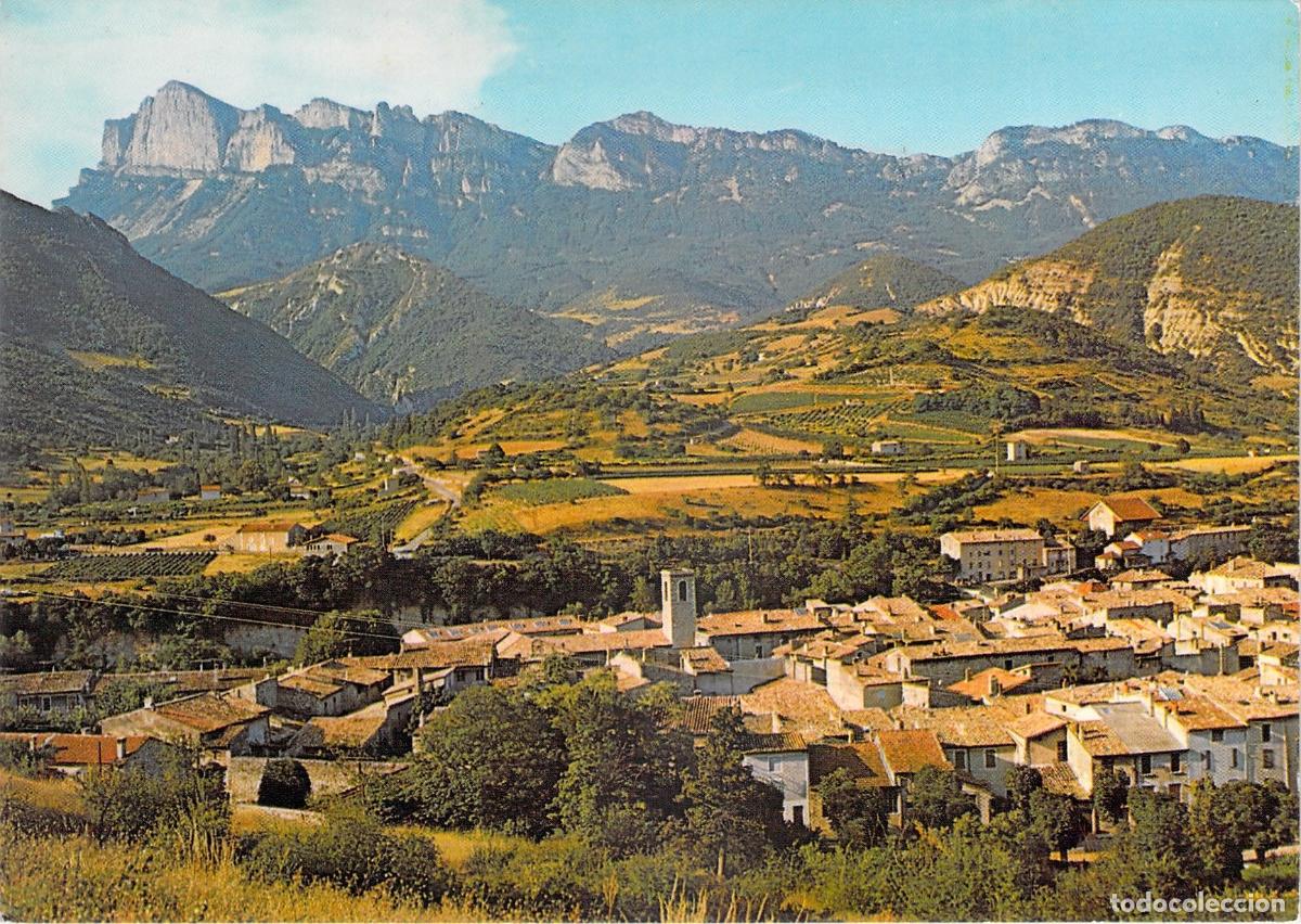Postales: Postal de Saillans y Monte Rochecourbe en la regi&oacute;n de Dr&ocirc;me