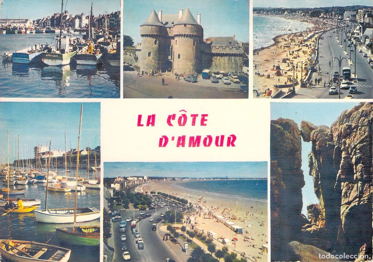 Postales: Postal de La C&ocirc;te d'Amour Francia Multi-vista