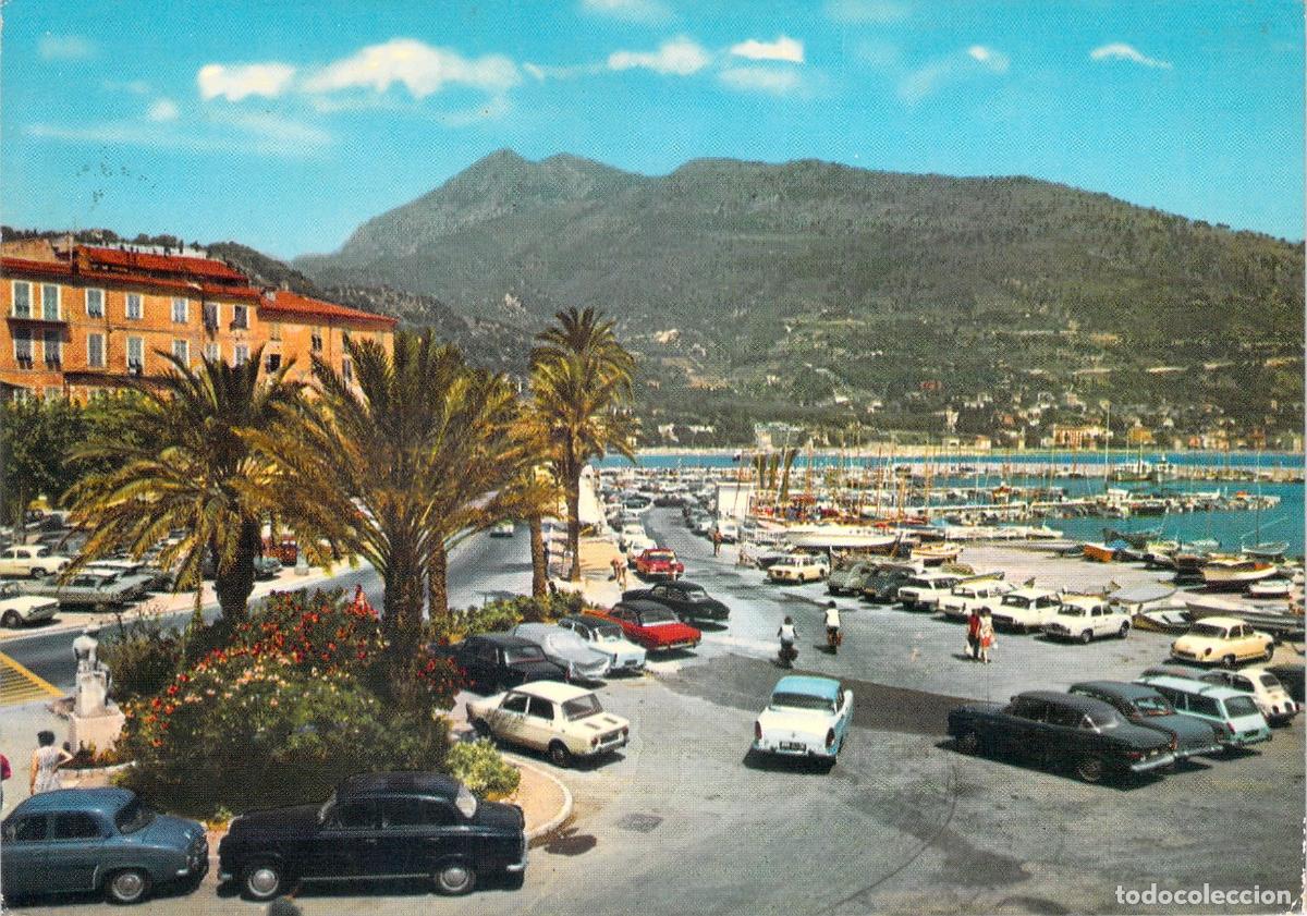 Postales: Postal de Menton, vista del puerto en Francia