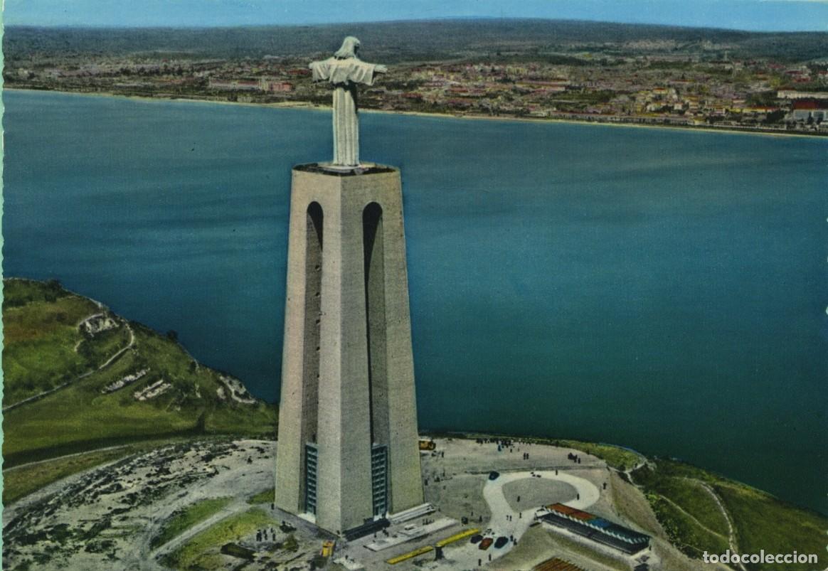 Cartoline: N&ordm; 93C/Pr.-ALMADA. Portugal. Monumento a Cristo Rey. Sin circular