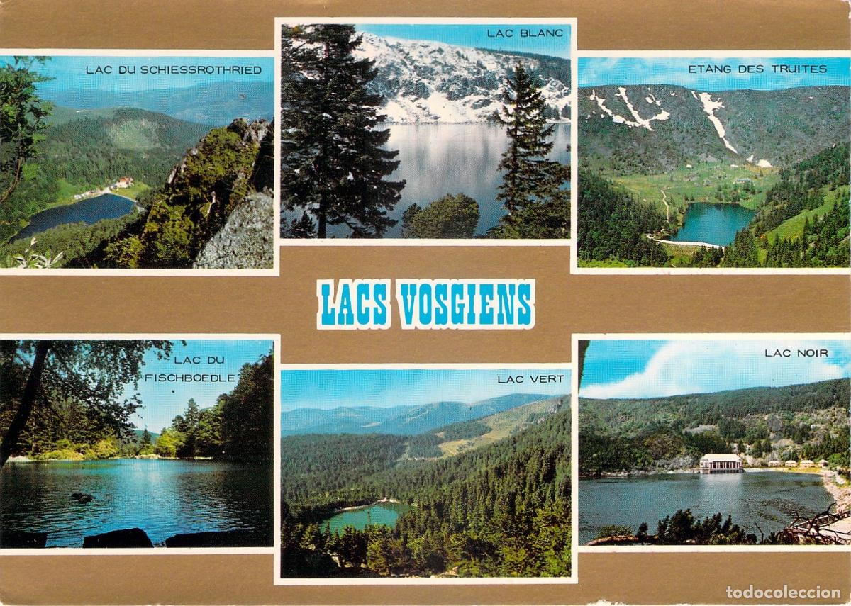 Cartoline: Postal de los Lagos de los Vosgos Francia