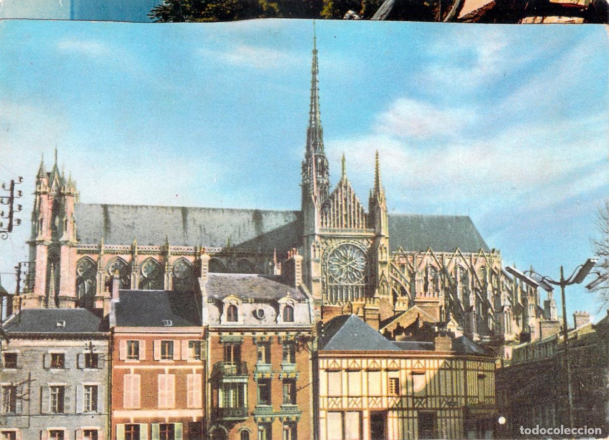 Cartoline: Postal de la Catedral de Beauvais en Francia