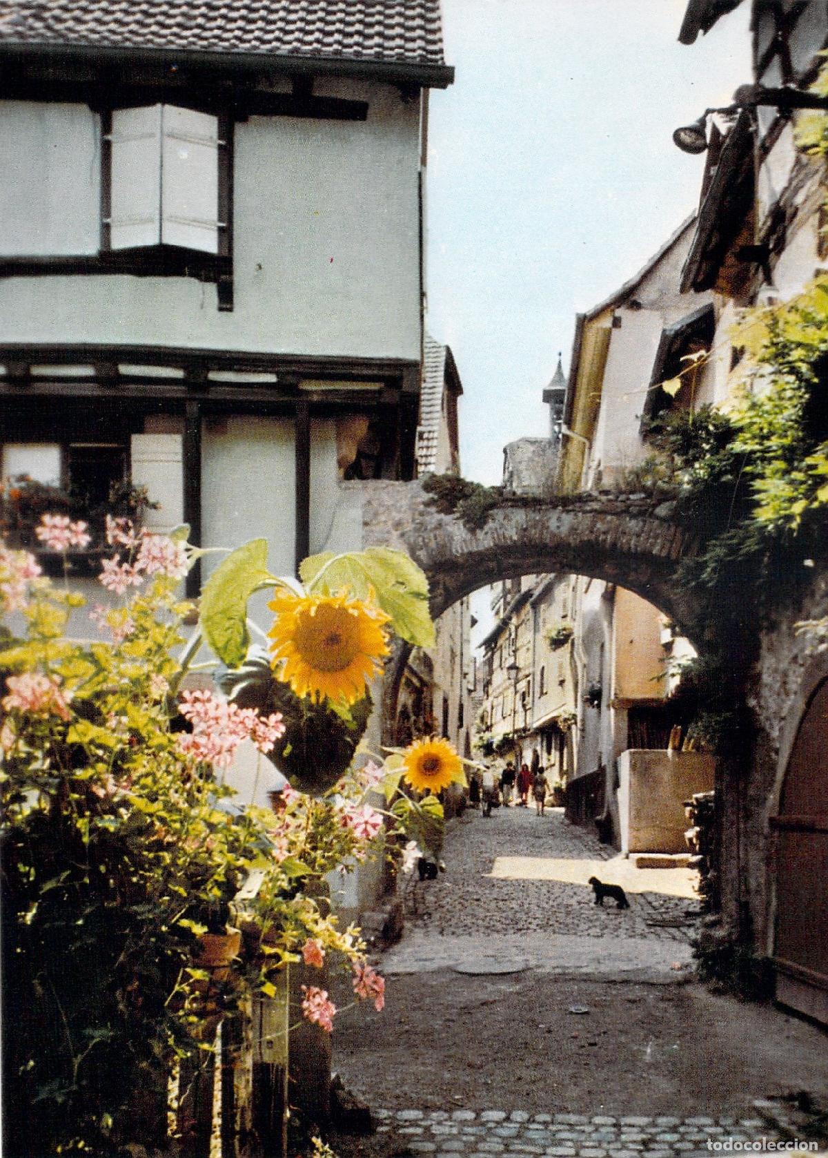 Cartoline: Postal de la Porte du Ghetto en Riquewihr, Francia