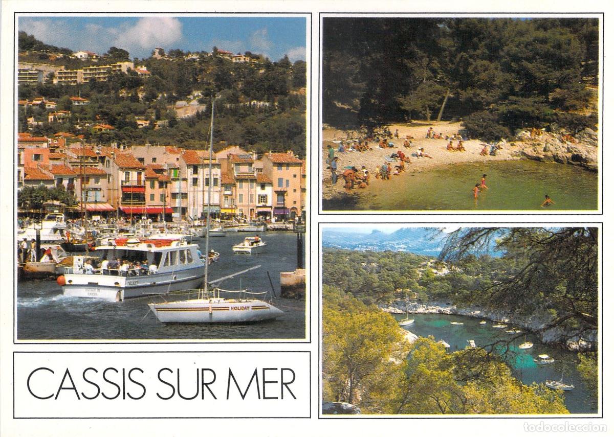 Cartoline: Postal de Cassis sur Mer vistas del puerto y playas