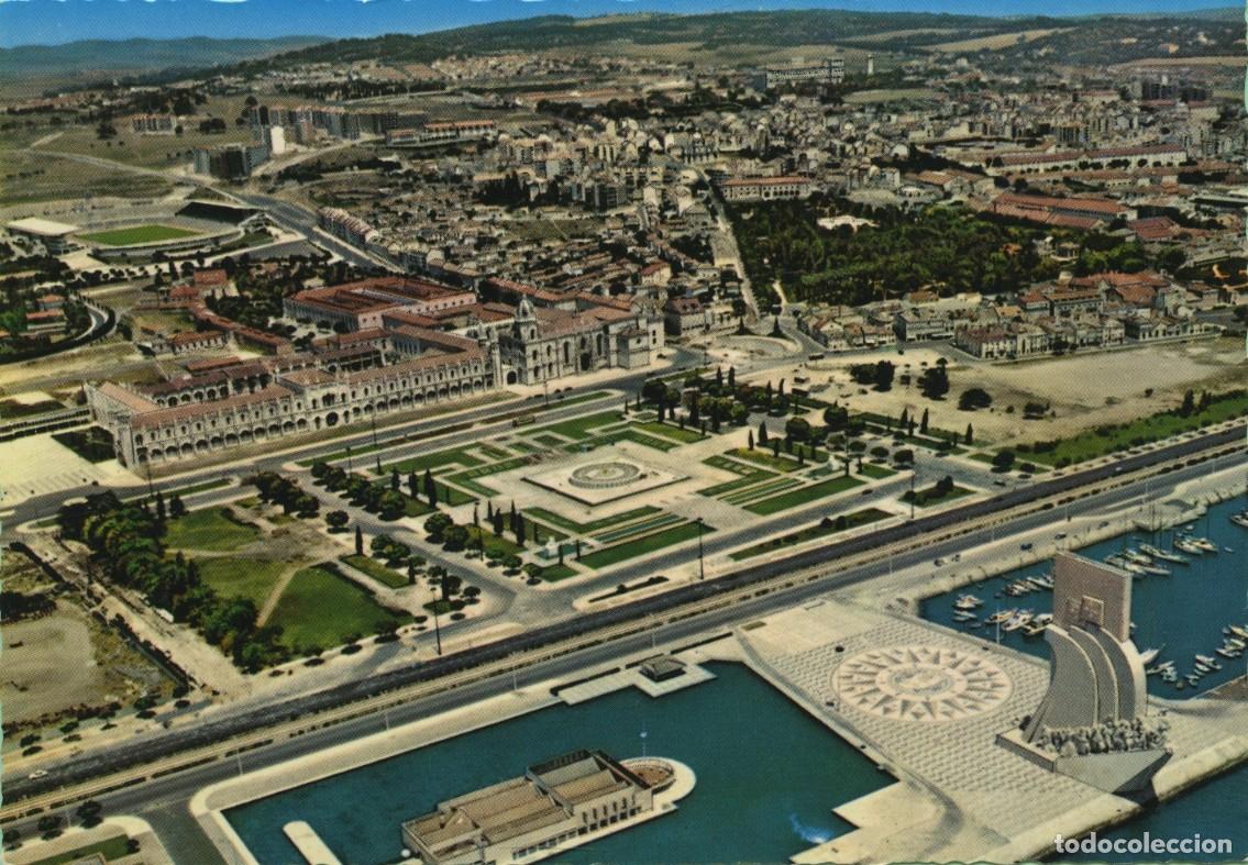 Postales: N&ordm; 755/25-LISBOA. Portugal. Una vista a&eacute;rea de Bel&eacute;n. Sin circular.