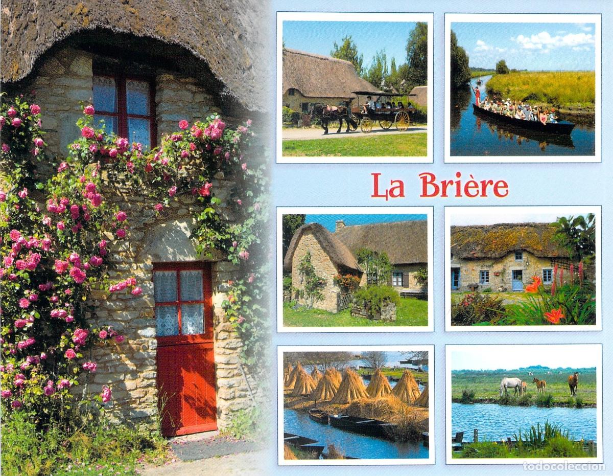 Postcards: Postal del Parque Regional de Bri&egrave;re en la Regi&oacute;n de Loira-Atl&aacute;ntico