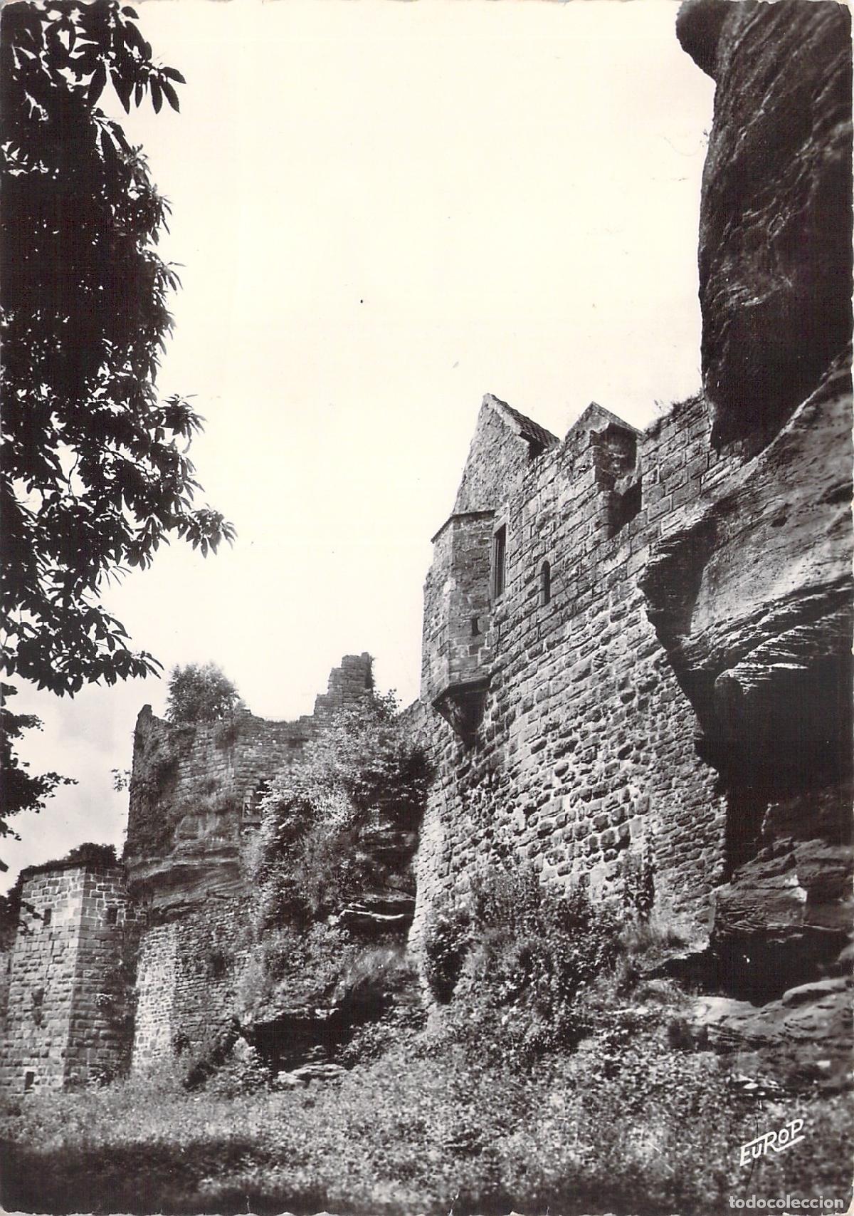 Postkarten: Postal del Castillo de Haut-Barr en Saverne, Francia