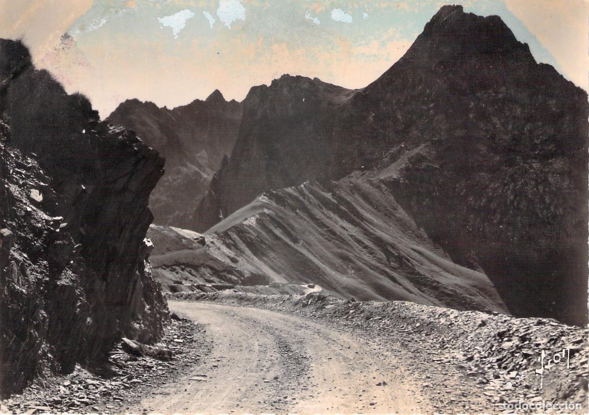 Postkarten: Postal del Col du Tourmalet en los Pirineos