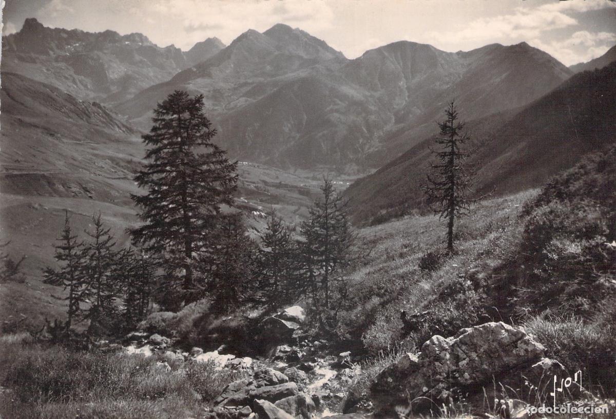Postkarten: Postal de paisaje monta&ntilde;oso en Col de Vars, Hautes-Alpes