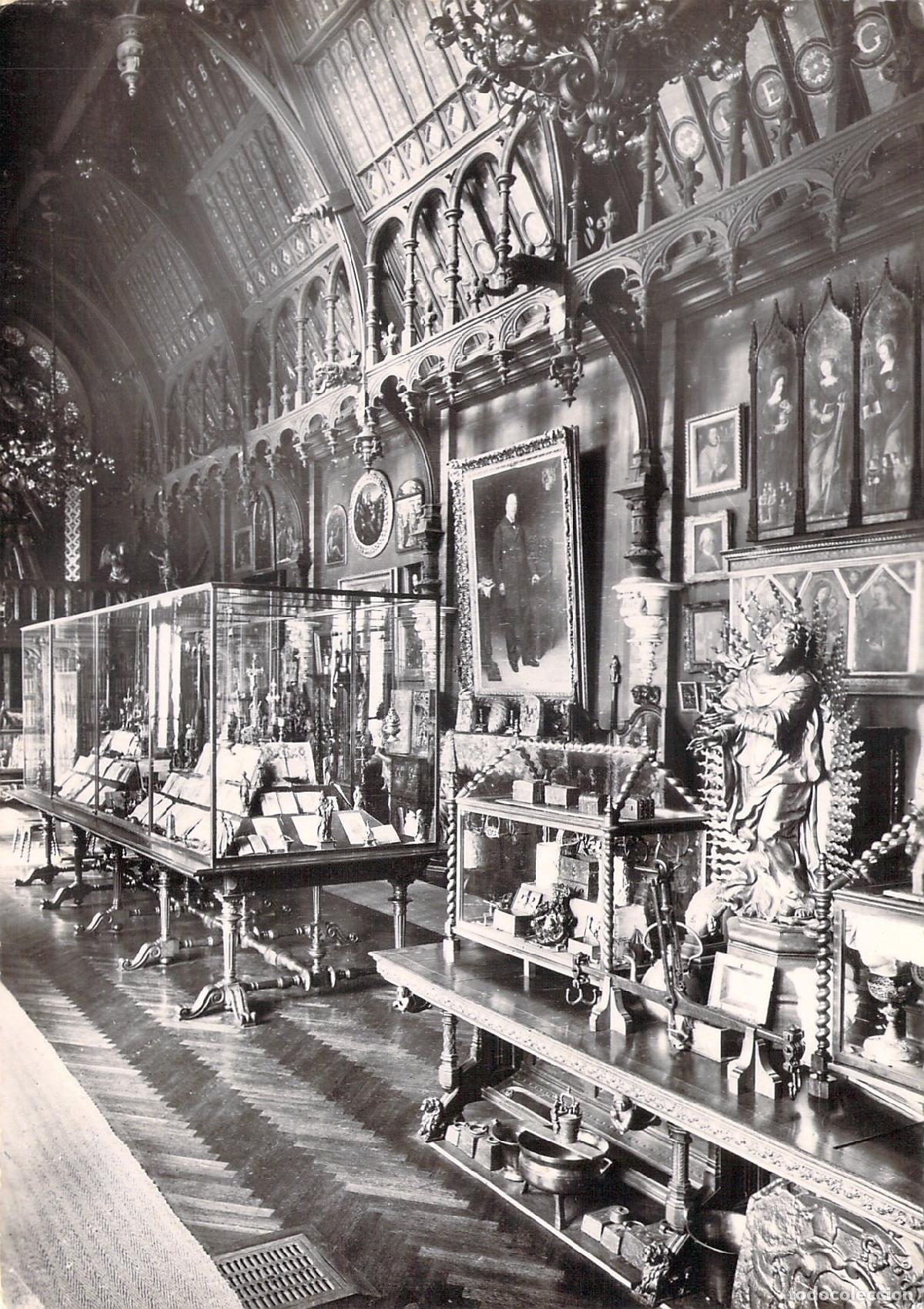 Postkarten: Postal de la Sala G&oacute;tica en el Museo B&eacute;n&eacute;dictine de F&eacute;camp
