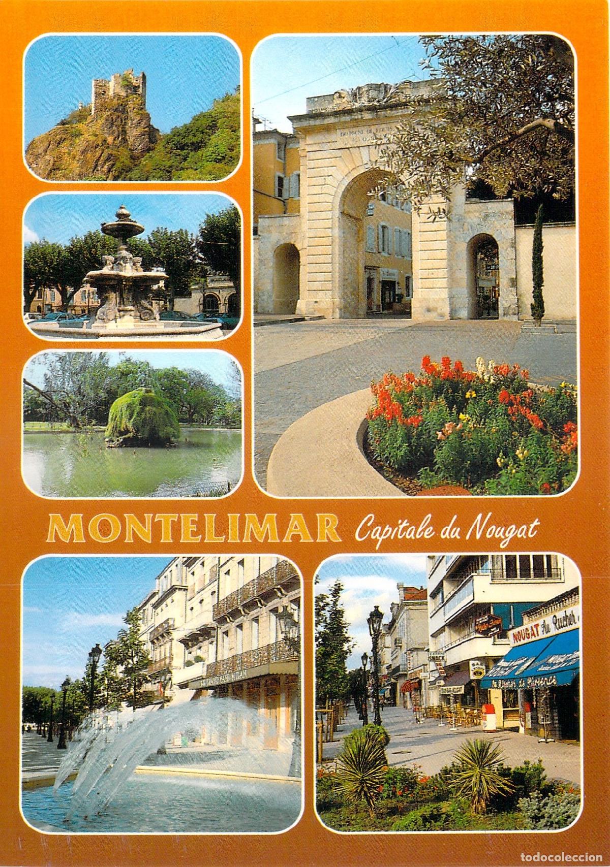 Postales: Postal de Montelimar Francia monumentos y paisaje urbano