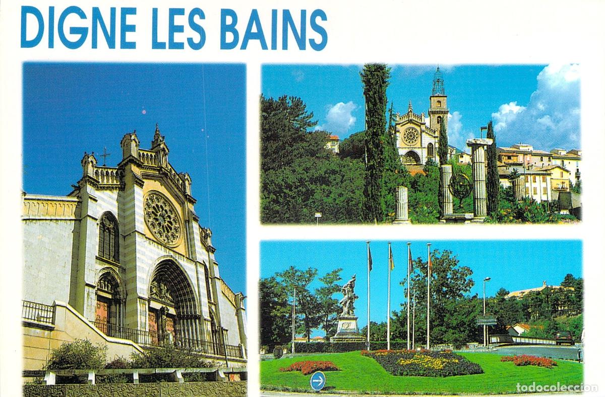 Postales: Postal de Digne-les-Bains, Alpes de Alta Provenza