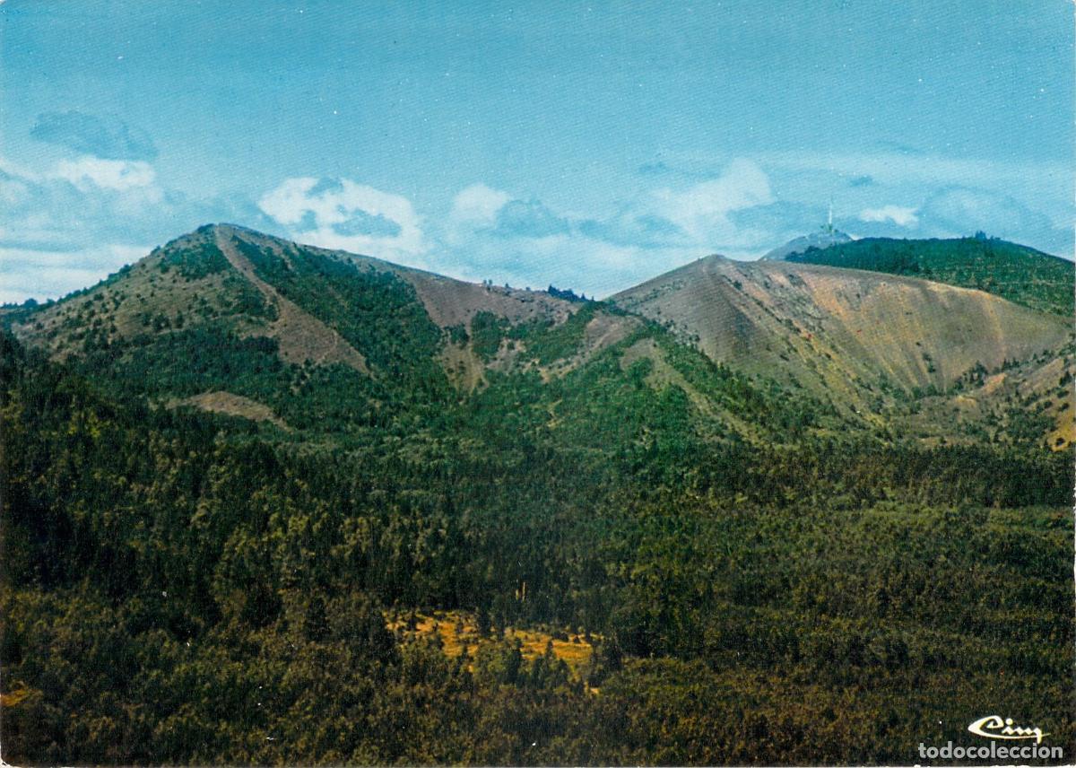 Cartes Postales: Postal de los volcanes Puy de la Vache y Lassalas en Francia