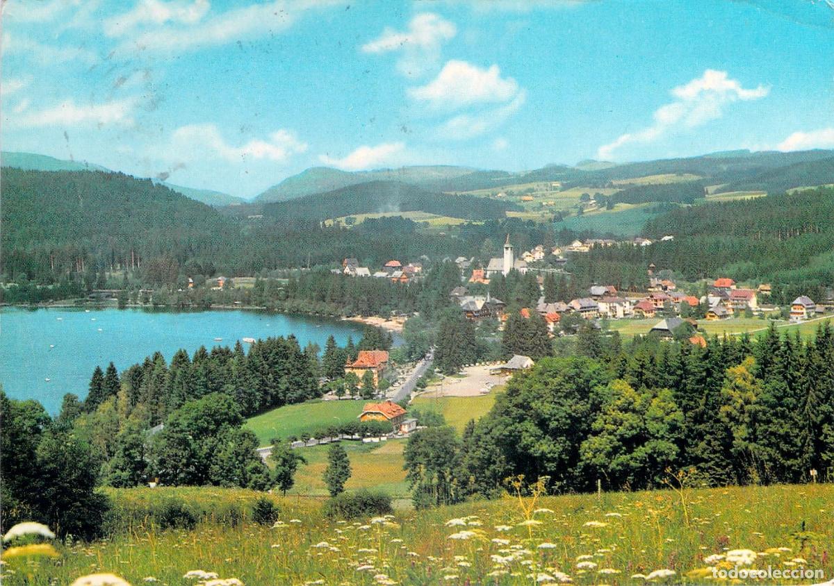 Postkarten: Postal de Titisee en la Selva Negra Alemania