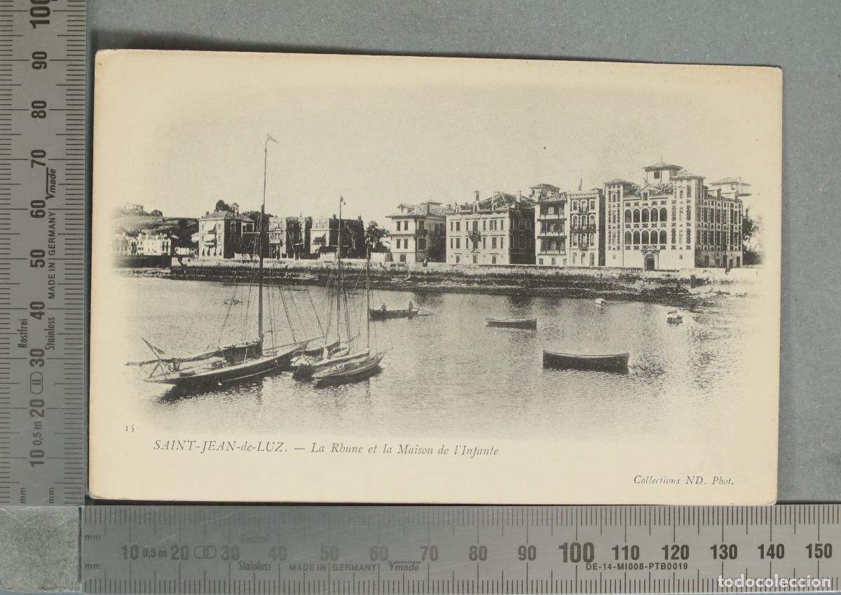 Postales: POSTAL. Saint-Jean-de-Luz - La Rhune et la Maison de l'Infante