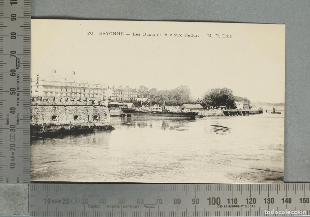 Postales: POSTAL. Bayonne - Les Quais et le vieux R&eacute;duit