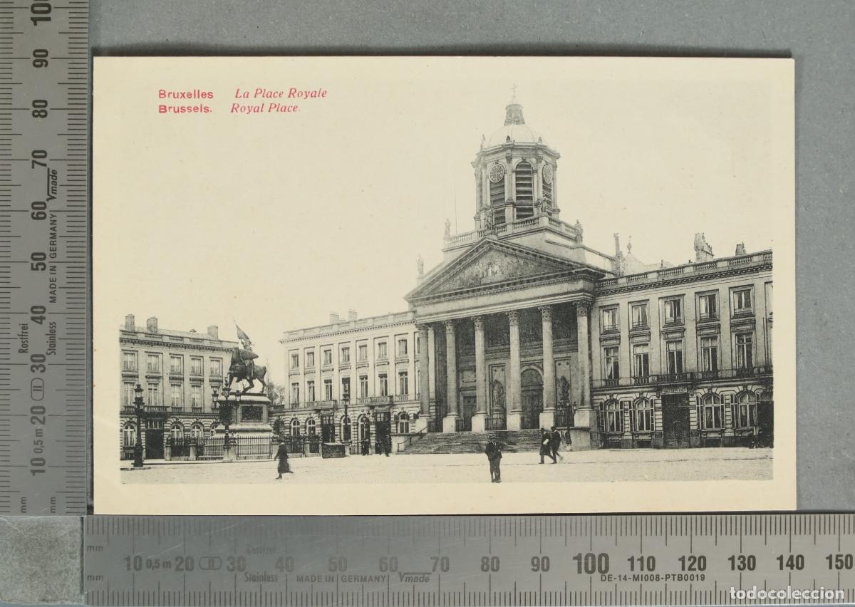 Postales: POSTAL. Bruxelles - La Place Royale