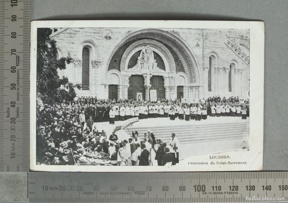 Postales: POSTAL. Lourdes - Procession du Saint-Sacrement