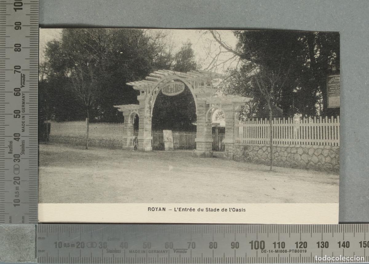 Postais: POSTAL. Royan - L'Entr&eacute;e du Stade de l'Oasis