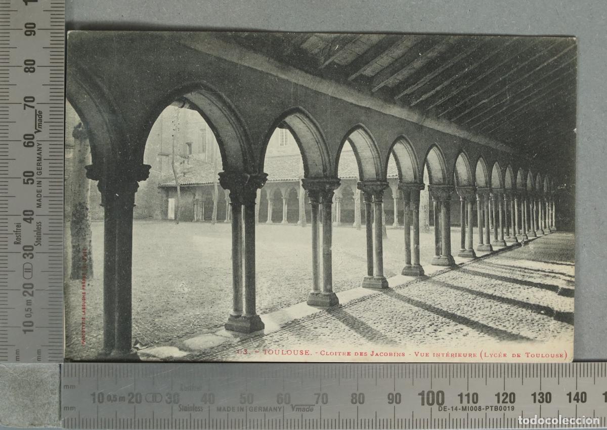 Postais: POSTAL. Toulouse - Cloitre des Jacobins - Vue interieure
