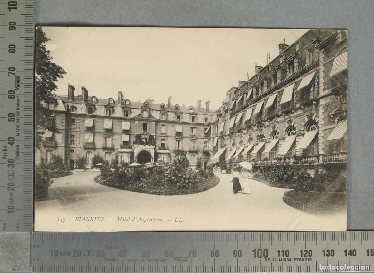 Postais: POSTAL. Biarritz - H&ocirc;tel d'Angleterre - LL