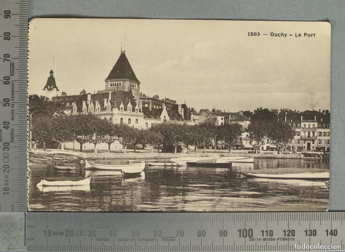 Postales: POSTAL. Ouchy - Le Port