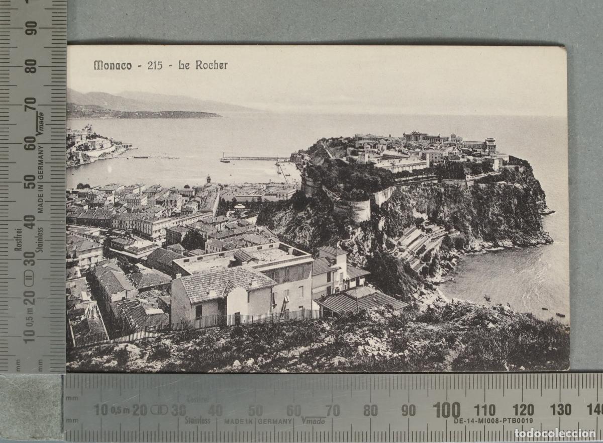 Postales: POSTAL. Monaco - Le Rocher - Baylone Fr&egrave;res
