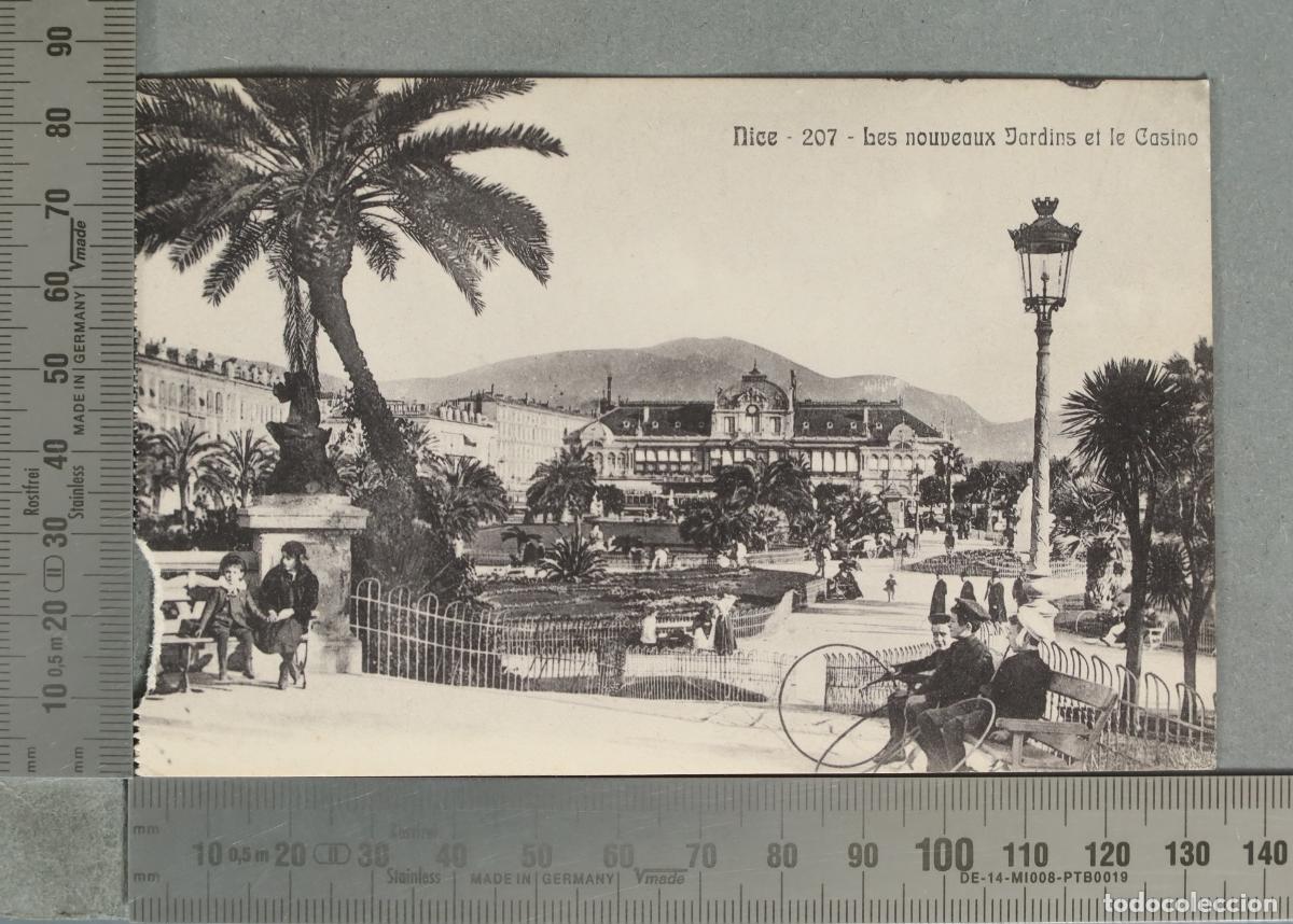 Postales: POSTAL. Nice - Les nouveaux Jardins et le Casino