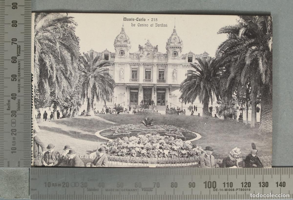Postales: POSTAL. Monte-Carlo - Le Casino et Jardins - Baylone Freres