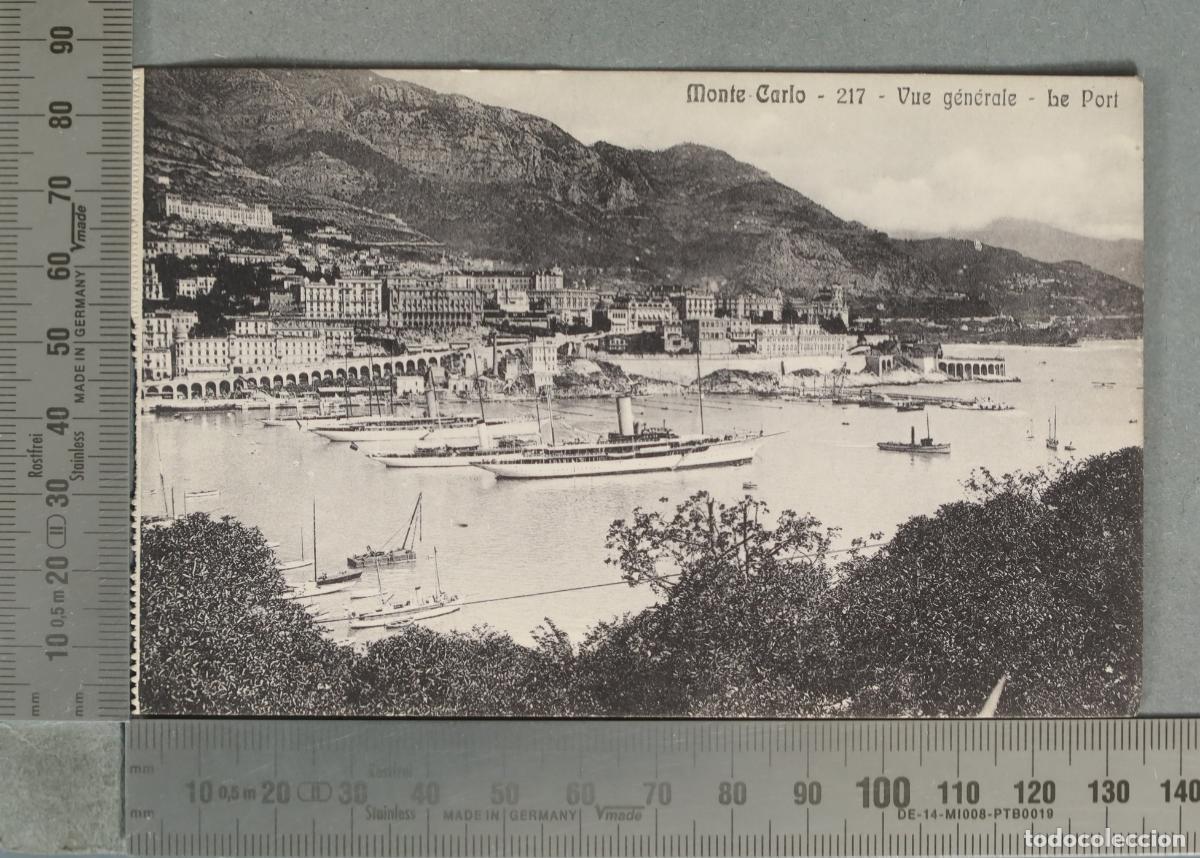 Postales: FOTOGRAFIA. Monte-Carlo - Vue generale - le Port - Edition Baylone Freres