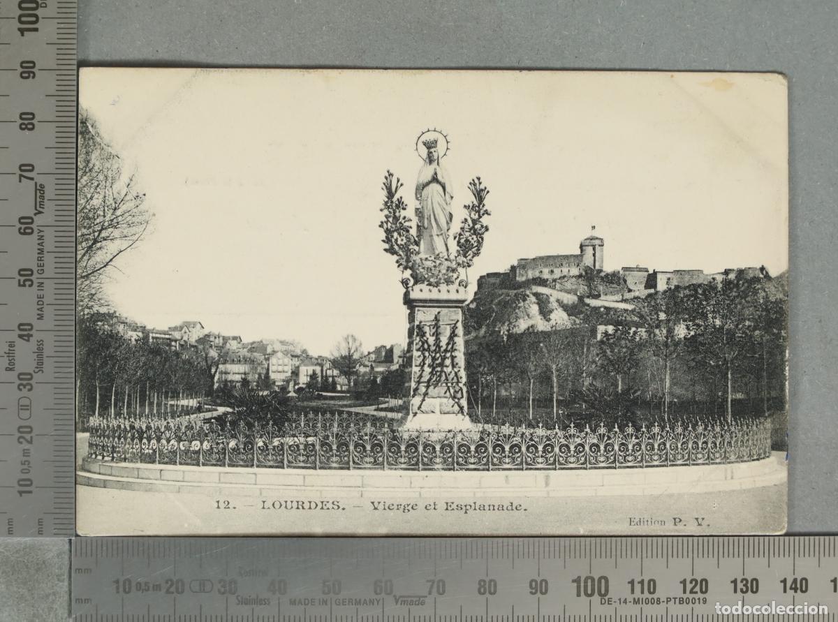 Postales: POSTAL. Lourdes - Vierge et Esplanade