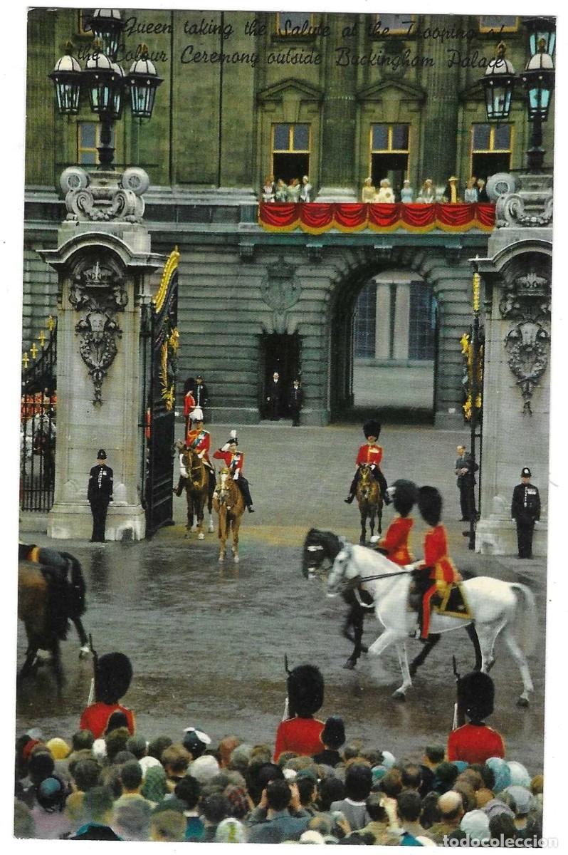 Postales: Postal Reino Unido. Ceremonia en el Palacio de Buckingham. ref. 7-gb56