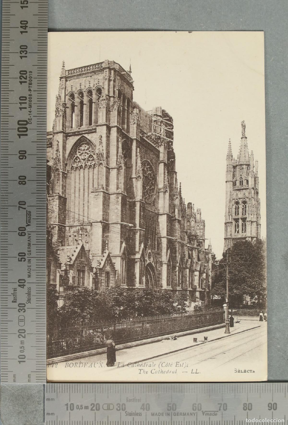 Postales: FOTOGRAFIA. Bordeaux - La Cath&eacute;drale (C&ocirc;t&eacute; Est)