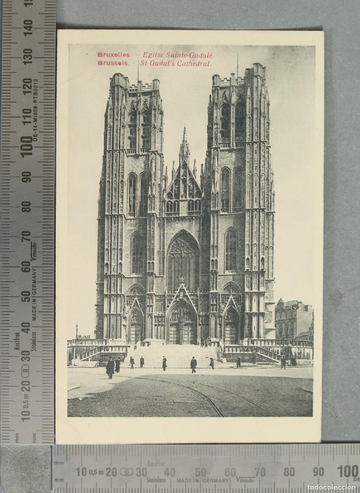 Postales: FOTOGRAFIA. Bruxelles - Eglise Sainte-Gudule